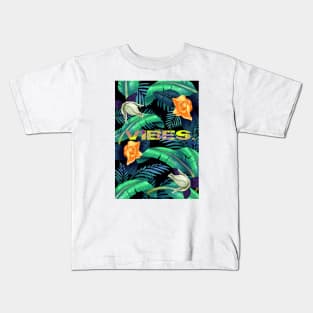 Floral Vibes Kids T-Shirt